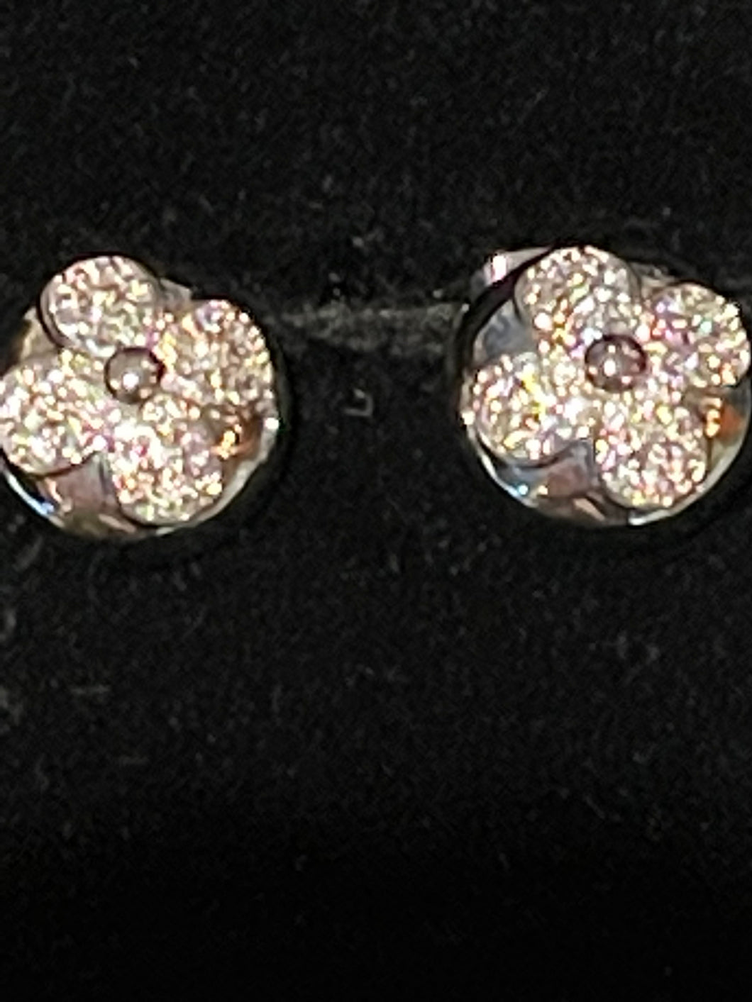 Silver Bling VanK earrings