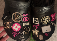 Load image into Gallery viewer, Pink &amp; black barble chunky freestyle
